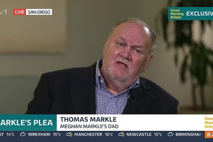 Thomas Markle Expresses Desire for Reconciliation with Meghan and Yearns to Meet Grandchildren Before Passing