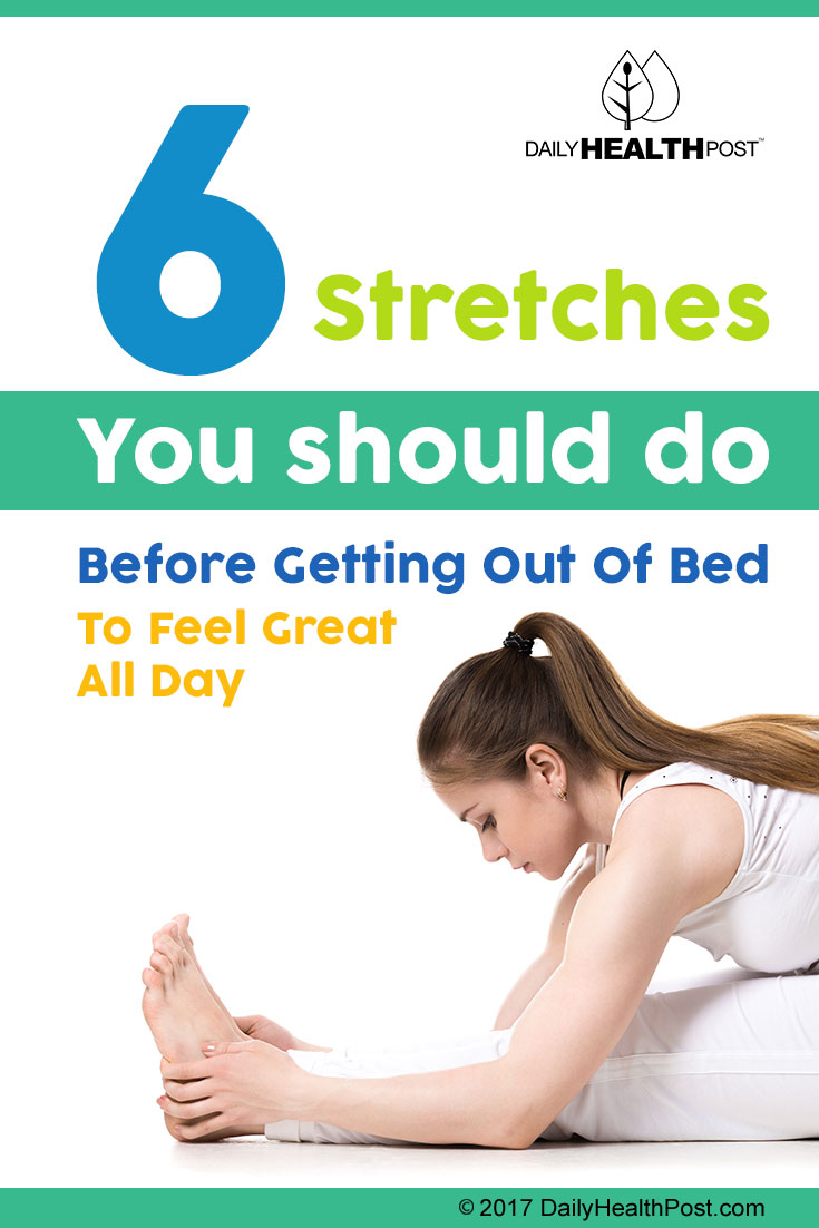 6 stretches before getting out of bed